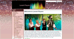 Desktop Screenshot of lavantplayers.net